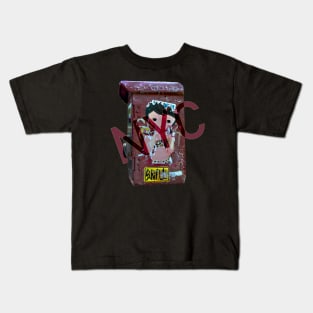 Corner uWu Girl NYC Kids T-Shirt